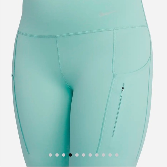 Nike Go Women’s Firm-Support High-Waisted 7/8 Leggings with Pockets NEW - Picture 2 of 5